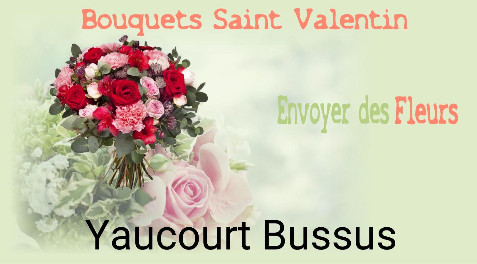Roses de Saint-Valentin livrées à Yaucourt-Bussus
